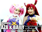 Interview | AZA & BAILY สองสาวคอสเพลย์สุดสไปซี่จากเกาหลีในงาน Thailand Comic Con 2017