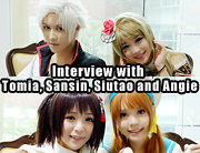 [COSPLUS] Interview with Tomia, Sansin, Siutao & Angie