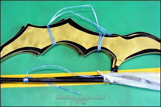 Props - Double Gold Spandex - Panty & Stocking with Garterbelt