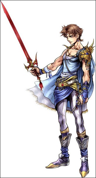 Props - Bartz Klauser's Brave Blade & Costume - Dissidia Final Fantasy